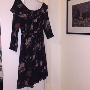 Club Monaco floral pattern dress